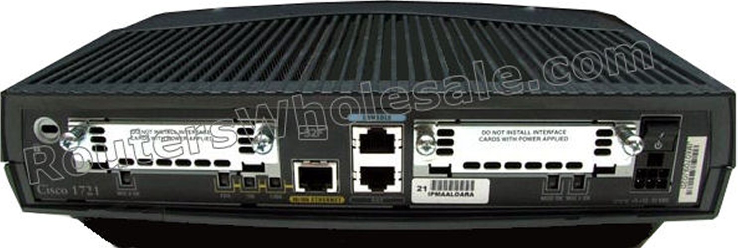 Cisco 1721 10/100 BaseT w/ WIC-SHDSL-V2